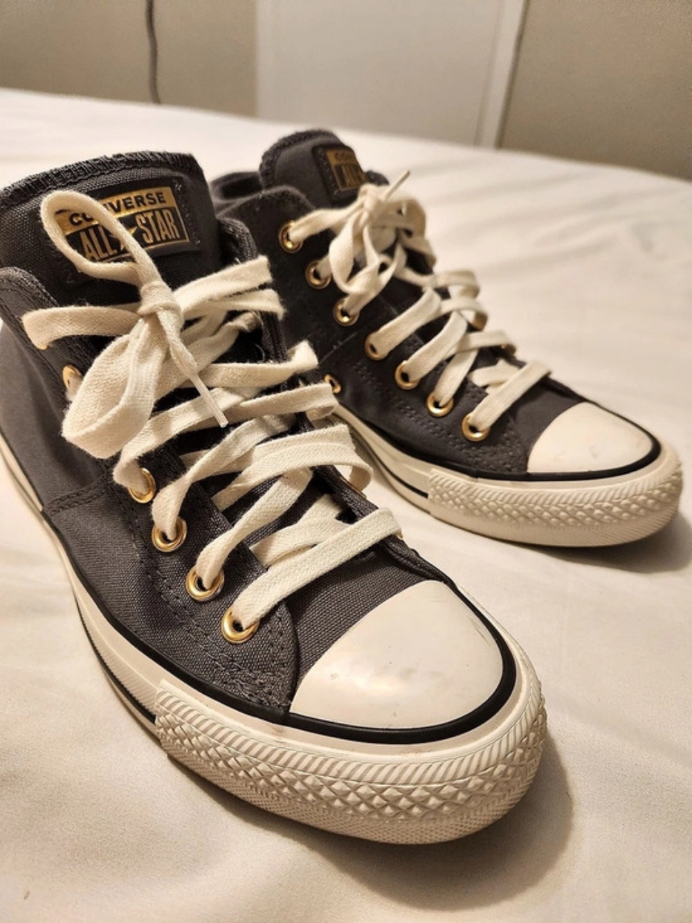 Converse Chuck Taylor All Star High Top Sneakers Gray US 7